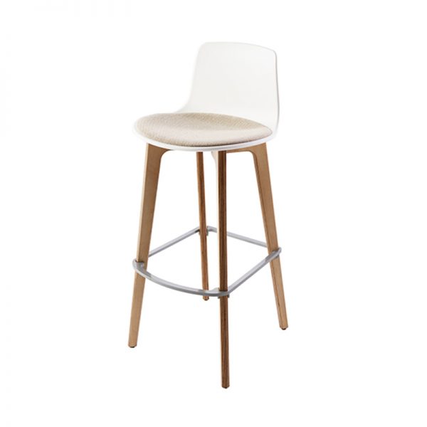 ENEA – Lottus wood barstool